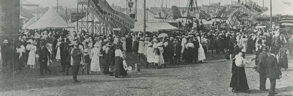 First mechanical ride introduced